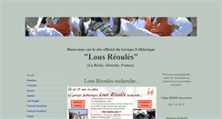 Desktop Screenshot of lous-reoules.com