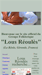 Mobile Screenshot of lous-reoules.com